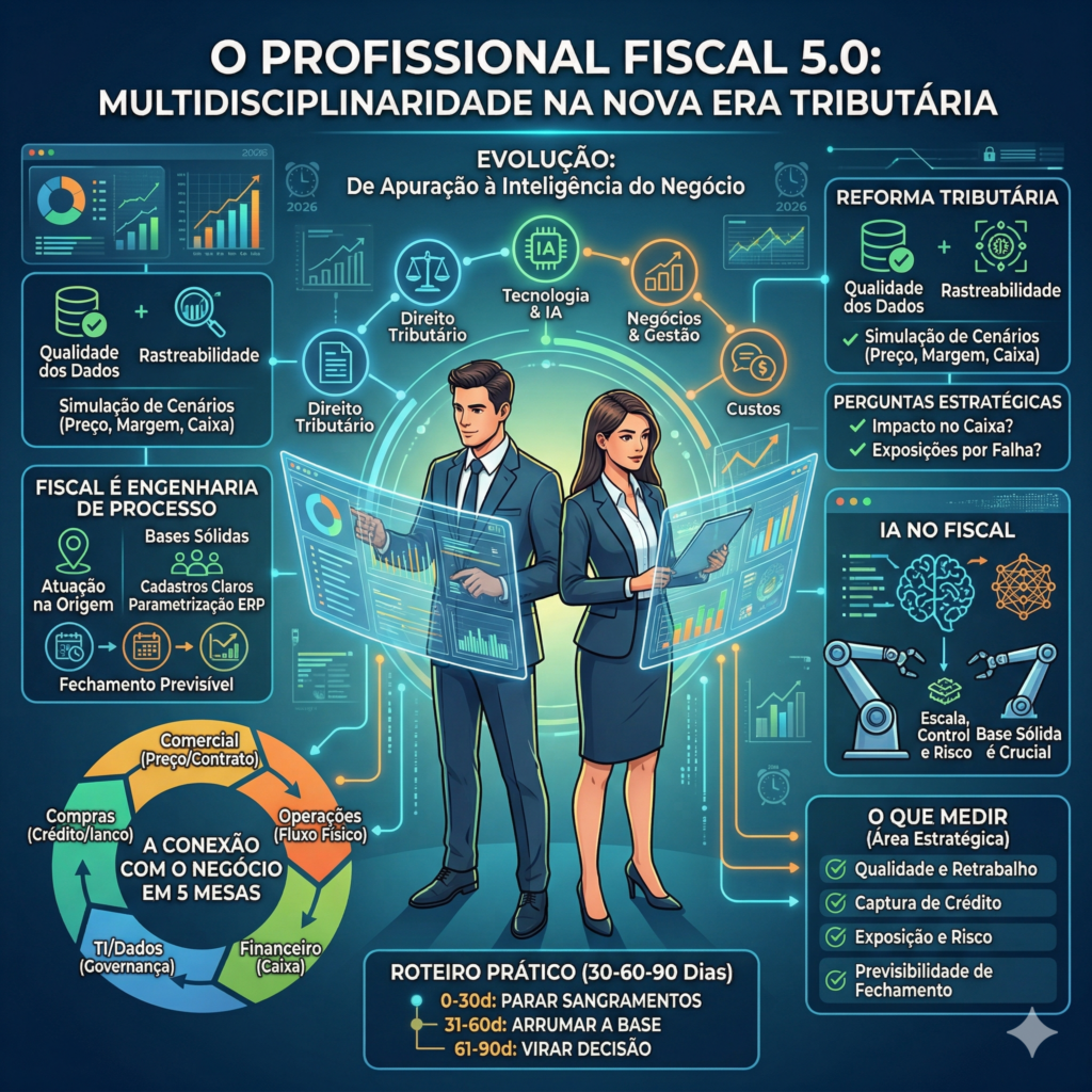 O Profissional Fiscal 5.0: Multidisciplinaridade na Nova Era Tributária